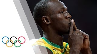 Usain Bolt Wins Olympic 100m Gold  London 2012 Olympic Games [upl. by Wildon]