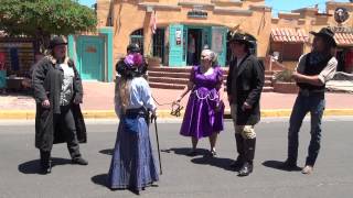 NM Gunfighters Association Old Town Albuquerque NM amp Actress Destiny Dickinson [upl. by Yroc7]