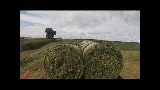 CARTING BALES SILAGE 2022 [upl. by Garik466]