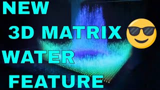 Amazing New 3D Matrix Water Feature  Can Be Used With Waterwalls [upl. by Anaya970]