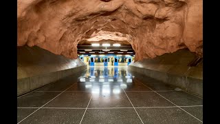 U BAHNSTATIONEN STOCKHOLM [upl. by Anrahs]