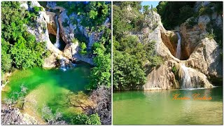 ΚΑΤΑΡΡΑΚΤΗΣ ΒΑΛΤΑΣ ΜΕΣΣΗΝΙΑ DRONE VALTA WATERFALLS MESSENIA GREECE [upl. by Sivie48]