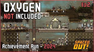 Ep 2  Carbon Pit amp Food Bin Move  Oxygen Not Included  Beginners Guide  All Achievements  2024 [upl. by Roux989]