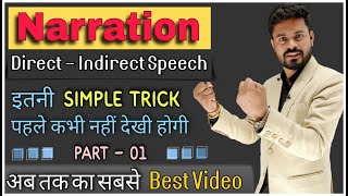 Direct and Indirect Speech In English Grammar  Narration In English  Reported Speech by Ajay Sir [upl. by Konyn800]