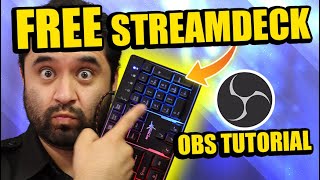 A Stream Deck you ALREADY OWN  OBS How To setup TUTORIAL [upl. by Nikki]