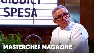 Chef Barbieri e Chef Locatelli a Due Giudici Una Spesa medaglie di salsiccia  MasterChef Magazine [upl. by Richie]