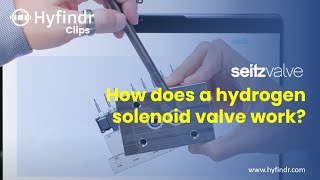 Hyfindr Clips  How does a hydrogen solenoid valve work  Seitz [upl. by Atterys601]