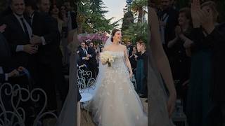 Maritta Hallani Makes An Entry in a Timeless Elie Saab Wedding Dress  lebaneseweddings shorts [upl. by Falconer]