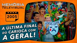 O fim da Geral do Maracanã  Memória Televisual EP 09 [upl. by Enidlarej]