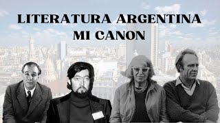 MIS ESCRITORES ARGENTINOS FAVORITOS [upl. by Brozak530]