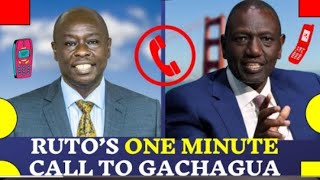 GACHAGUA PLZ MY BOSS WILLIAM RUTO STOP CALLING ME DO YOUR JOB [upl. by Nylknarf]