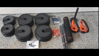 UPGOFEIERDUN Budget Friendly Adjustable Dumbbells upto 50lbs Review [upl. by Unity]