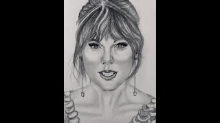 Drawing Taylor swiftEpisode 2 [upl. by Delsman]