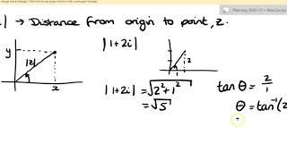 Argand Diagrams Modulus and Argument [upl. by Averill]