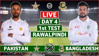 Pakistan vs Bangladesh 1st Test Day 4 Live Scores  PAK vs BAN 1st Test Live Scores amp Commentary [upl. by Mindi178]