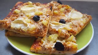 ♡♡ PIZZA AU THON  SIMPLE ET RAPIDE ♡♡ CUISINE ERIKA [upl. by Barrie]