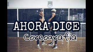 Ahora Dice  J Balvin Ozuna Arcángel  Coreografía by romantorrealba amp frankurban [upl. by Lexerd]