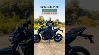 Kawasaki Z900 Review in 1 Minute  3 Positives amp 2 Negatives  BikeWale shorts kawasakiz900 [upl. by Ailat]