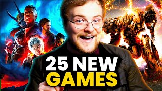 25 INCREDIBLE New Games To Play In 17 Minutes  August 2023 [upl. by Kev]