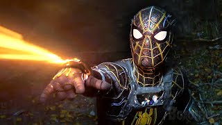 SpiderMan VS Electro Black Suit Fight  SpiderMan No Way Home  CLIP [upl. by Singleton]