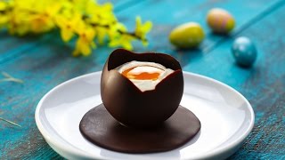 Un exquisito desengaño huevos de chocolate con relleno cremoso [upl. by Alyssa]