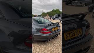 SUPER rare r230 sl65 black series v12 start up carsofyoutube cars mercedes [upl. by Anthia]