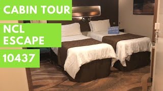 NCL Escape Handicap Accessible Interior Cabin Tour [upl. by Moclam765]