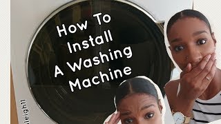 How to INSTALL A KENWOOD WASHING MACHINE  DEMO [upl. by Manlove]