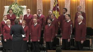 quotMore Than Wonderfulquot  International Staff Songsters Salvation Army CONCERT  Royal Oak Citadel [upl. by Winifred422]