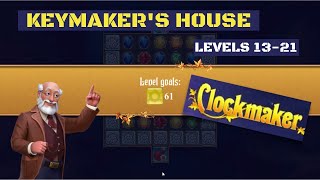 How to play Clockmaker Keymakers House levels 1321 [upl. by Ellehcyt264]