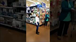 Little Boy Starts Yodeling In Walmart amp Becomes A Viral Sensation [upl. by Letnohs]