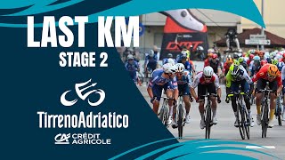 Tirreno Adriatico 2024  Last KM The Sprint [upl. by Erikson]