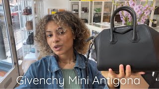 Givenchy Mini Antigona Review [upl. by Neehahs]