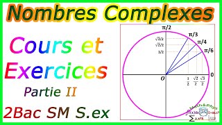 Nombres Complexes  Cours sur les Nombres Complexes  2 Bac SM Sex Partie 2 [upl. by Boesch163]