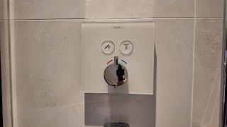 Hansgrohe Select Shower Button Replacement [upl. by Eednac122]