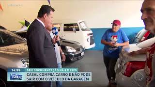 Casal compra carro à vista mas não pode tirar o carro da garagem [upl. by Hadrian]