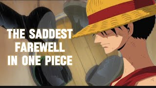 One piece SAD farewell sadmoment onepiece [upl. by Tasiana265]