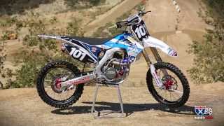 2014 Honda CRF250R Pro Circuit Peak Retro Look [upl. by Plusch]