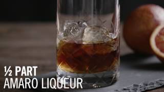 How To Make A Hornitos® Black Barrel® Tequila Old Fashioned  TheCocktailProjectcom [upl. by Akenat]