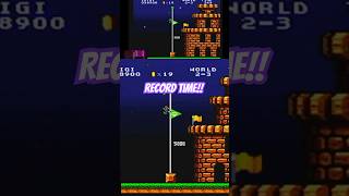 Beating Lost Levels 23 In Under 30 Seconds supermario nintendo megamaker shorts [upl. by Vasti493]