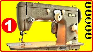 Pfaff 230  Pfaff 332  Sewing Machine Service And Assembly Part One  Sewing Machine Restoration [upl. by Chilton]