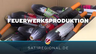 Silvester 2022 So wird das Feuerwerk bei Weco hergestellt [upl. by Masha]