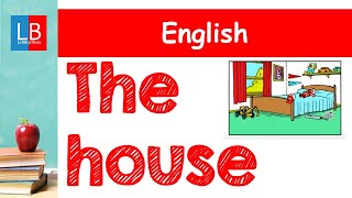 The HOUSE Vocabulario en inglés para niños ✔👩‍🏫 PRIMARIA [upl. by Anihc512]