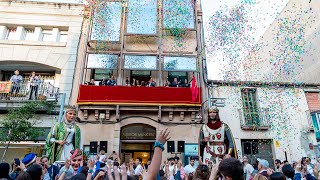 FESTA MAJOR 2024 🥳 Les entitats tradicionals i de cultura popular protagonitzen l’inici de la festa [upl. by Ilahsiav741]