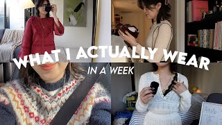 What I ACTUALLY Wear In A Week amp SEZANE NewIn [upl. by Nalyac]