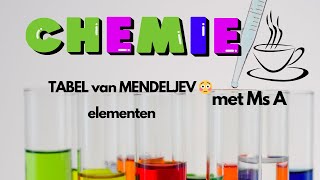 489 Chemie 3de middelbaar 🥼🥽⚠️ afkortingen van de elementen van de tabel van Mendeljev 🤔 [upl. by Sapers466]