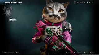 MY NEW COD SKIN SCUMBAG CAT Warzone CallofDuty BlackOps6 Gaming VideoGames ESports [upl. by Tteve]