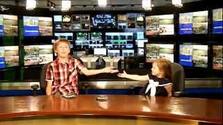 Elijah and Bella Having Fun at NTV [upl. by Emmott]