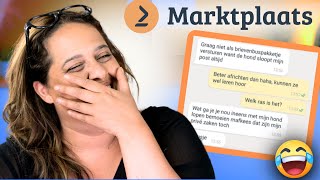 Nederlanders Zijn Hilarisch😂  MarktPlaats Gesprekken [upl. by Euqirdor]