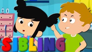 Siblings Song  Original Nursery Rhymes  Baby Songs  Kids Rhymes [upl. by Gildas]